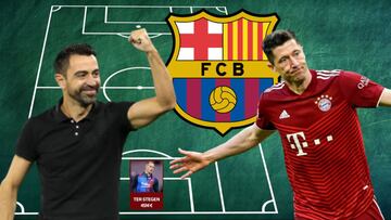 El irreconocible XI del Barça con los 9 fichajes pedidos por Xavi