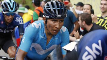 Nairo Quintana, corredor del Movistar Team