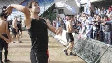 Borja Oubiña lamenta los incidentes del pasado derbi