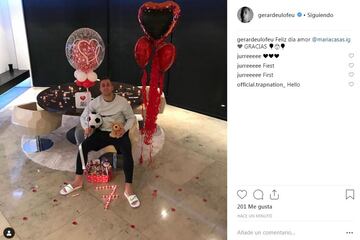 Sportstars' Valentine gestures