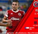 Veracruz ficha al delantero chileno, Felipe Flores