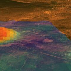 Un volcán de Venus podría estar en activo