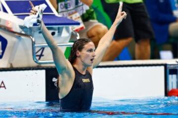 Katinka Hosszu logró el récord tanto olímpico como mundial en natación en la competición de 400m combinado individual femenino.