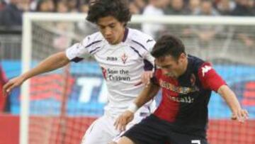Matías Fernández anotó "doblete" el fin de semana frente a Cagliari.