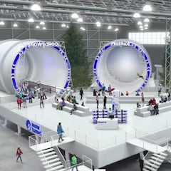 Snowtunnel: El concepto de las olas artificiales llega a la nieve