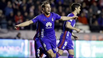 Jugadores del Oviedo.