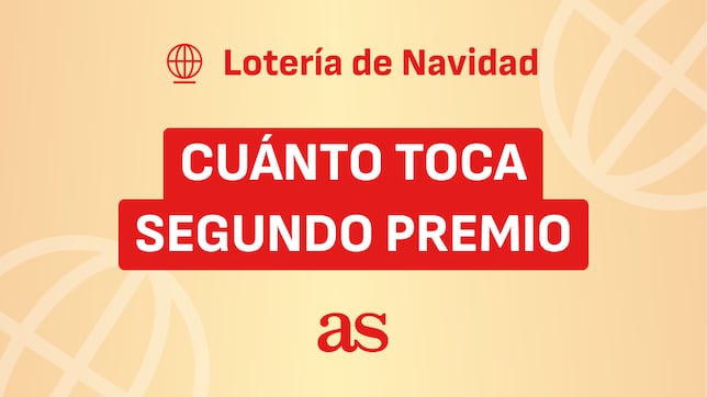 ¿Cuánto toca en el segundo premio de la Lotería de Navidad y cuánto dinero se queda Hacienda por décimo?
