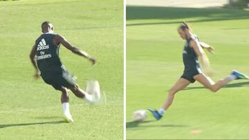 Vinicius 'aprieta' a Bale y este no se queda atr¨¢s: duelo de golazos