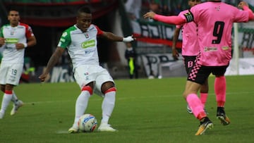 El volante Kevin Londoño confirmó que tiene una fractura de peroné, que sufrió en la victoria de Once Caldas 1-0 frente a Junior por la Liga Águila