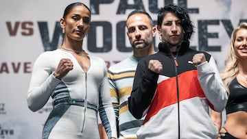 Amanda Serrano y Miriam Gutiérrez.