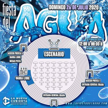 Fiesta del Agua: preocupación entre los ciudadanos de Leganés