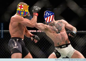 Los mejores memes del Barcelona-Atlético de Madrid