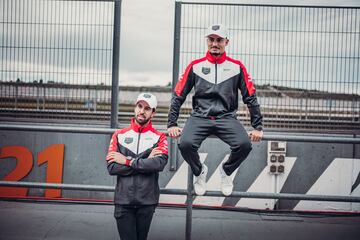 Antonio Félix Da Costa (izda.) y Pascal Wehrlein (dcha.) en los test de Valencia de Fórmula E.