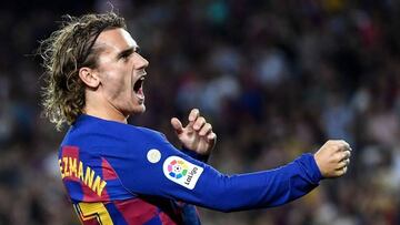 Antoine Griezmann durante un partido con el FC Barcelona | Lluis Gene/AFP