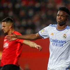 Vinicius vuelve a sufrir gritos racistas, esta vez en Mallorca