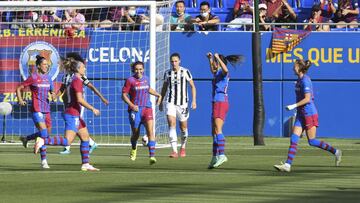 Aitana marc&oacute; el primer gol del Joan Gamper femenino.