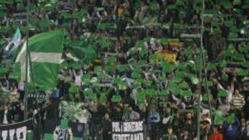 Seguidores del Betis.