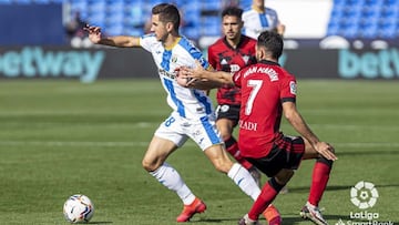 Leganés 1 - Mirandés 0: resumen, goles y resultado