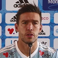 Cahais recordó su paso por la UC en su presentación en O'Higgins