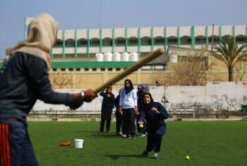 Sóftbol femenino en Palestina