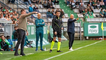 Cristóbal Parralo analizó la derrota ante el líder.