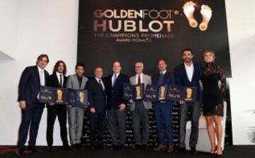 Imagen de familia de los galardonados en esta edición. 