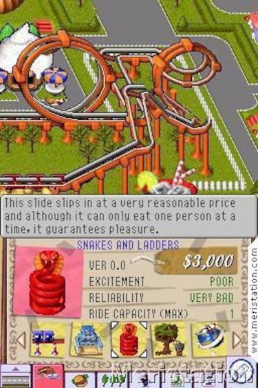 Theme Park para DS es anunciado oficialmente