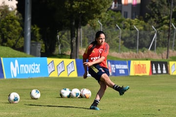 Las jugadoras de la Selección Colombia femenina completaron su tercer día de entrenamientos de cara a los dos partidos amistosos frente a la Selección de Estados Unidos el 18 y 22 de enero de 2021.