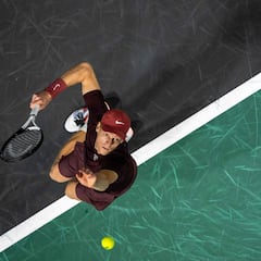 Sinner, a dos victorias de recuperar el número uno