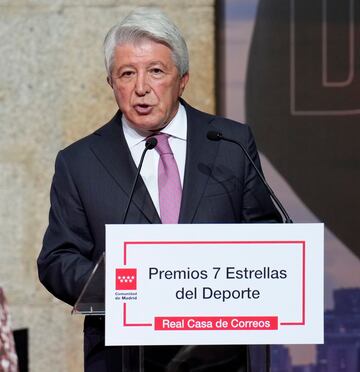 Empresario audiovisual y Presidente del Atlético de Madrid.