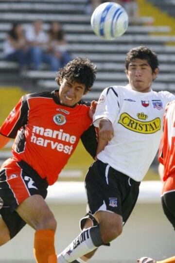 Felipe Flores tuvo dos pasos por Colo Colo. Esta imagen es de su época entre 2004 y 2006.