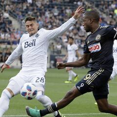 Philadelphia Union convence y golea a los Whitecaps