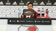 Gallardo, sobre su futuro: "D'Onofrio sabe lo que pienso"