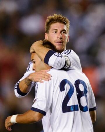 Sergio Ramos y Jesé. 