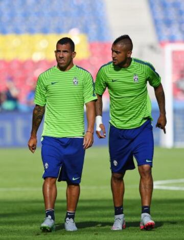 05/06/15  PREVIA FINAL CHAMPIONS LEAGUE
ULTIMO ENTRENAMIENTO DE LA JUVENTUS EN EL ESTADIO OLIMPICO DE BERLIN 
ARTURO VIDAL