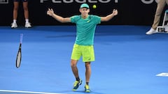 De Miñaur soprende a Raonic y Kyrgios sufre para batir a Ebden