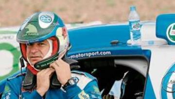 <b>ENSAYO. </b>Carlos Sainz sigue con su preparación para el Dakar.