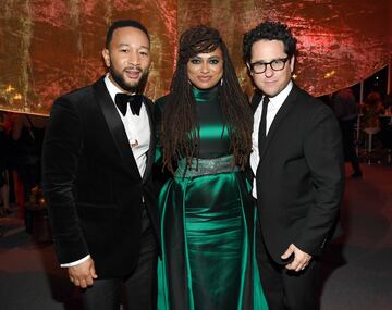 John Legend, Ava DuVernay, y J.J. Abrams. 