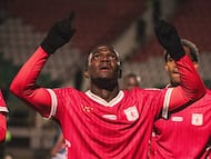 Tilman marcó gol para América en Tunja ante Chicó.