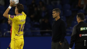 Antonio Hidalgo analizó el partido ante el Valladolid.