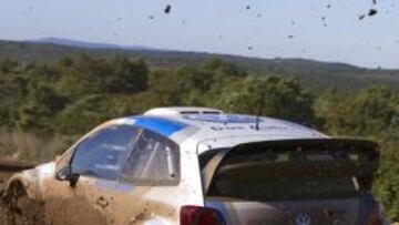 <b>UN NUEVO TEST. </b>El Polo ya fue probado en asfalto en Alemania y ahora lo hace en tierra en España.