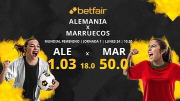 Alemania vs. Marruecos: horario, TV, estadísticas, clasificación y pronósticos Mundial Femenino 2023