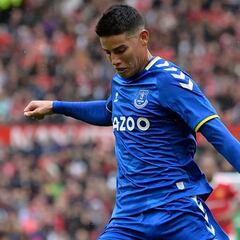 James Rodríguez se aleja del Milan