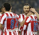 El capitán Kun lidera al Atleti