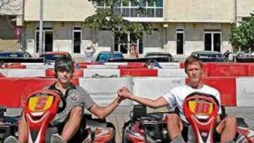 Edu y Sergio, los jóvenes centrocampistas cántabros