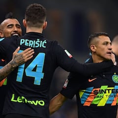 Alexis anotó un golazo en la victoria de Inter sobre Roma