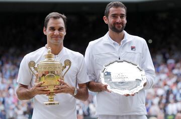 Ganó a Marin Cilic por 6-3, 6-1 y 6-4.