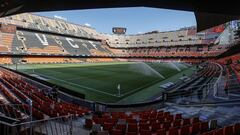 21/06/20 PARTIDO PRIMERA DIVISION
 CORONAVIRUS COVID19
 VALENCIA CF - OSASUNA 
 ESTADIO VACIO MESTALLA 
 
 