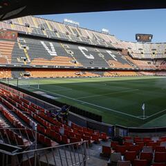 Así será la vuelta del público a Mestalla