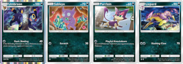 pokemon tcg pocket arboleda de eevee pokemon oscuridad